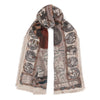Sabina Savage Lunar Leopard Silk Twill Rectangle Scarf Timeless Martha's Vineyard 