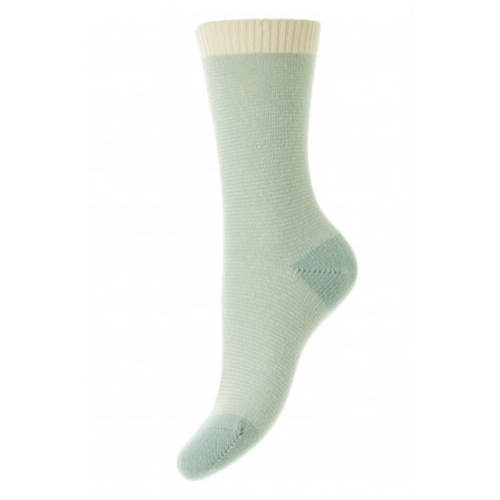 Pantherella Aria Cashmere Sock Timeless Martha's Vineyard