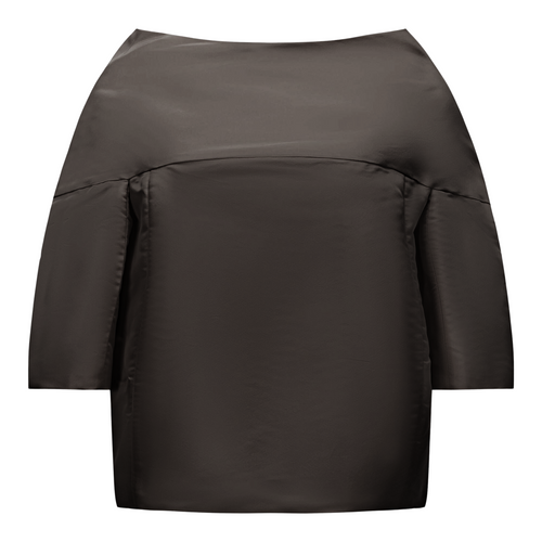 Margareth & Moi Silk 3/4 Sleeve Top - Noir Timeless Martha's Vineyard