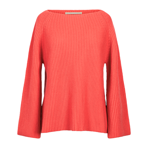La Fée Parisienne Coral Boat Neck Cashmere Sweater Timeless Martha's Vineyard 