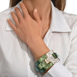 Dominique Denaive Lilac Gigi Link Bracelet Timeless Martha's Vineyard 
