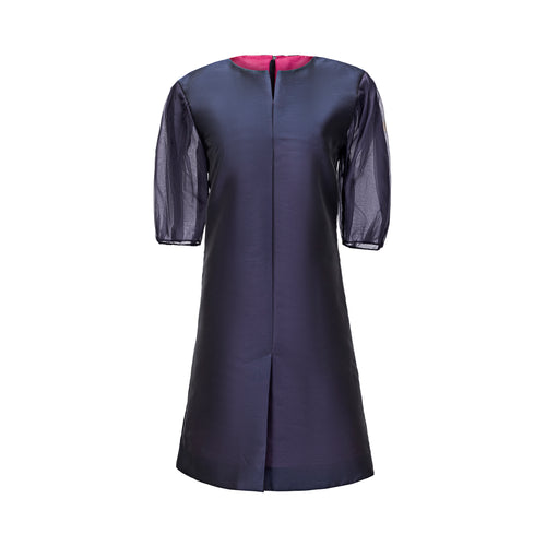Margareth & Moi Puff Sleeve Taffeta Dress Timeless Martha's Vineyard