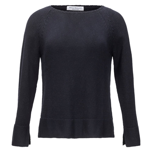 Amina Rubinacci Knit Cotton Sweater Timeless Martha's Vineyard