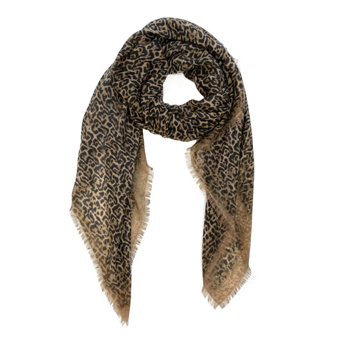 Ama Pure Cashmere Leopard Stone Timeless Martha's Vineyard