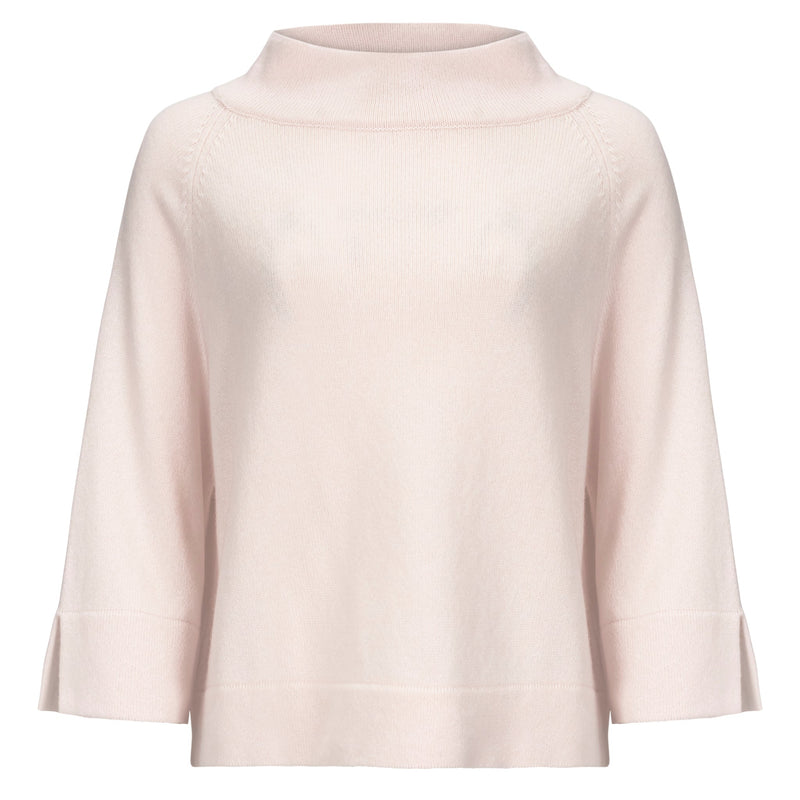 La Fée Parisienne Classic Couture Scottish Cashmere Sweater- Petal Timeless Martha's Vineyard
