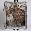 Sabina Savage Lunar Leopard Silk Twill Rectangle Scarf Timeless Martha's Vineyard 