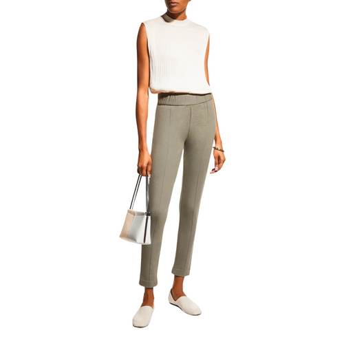 Majestic Filatures French Terry Fitted Pant Timeless Martha's Vineyard