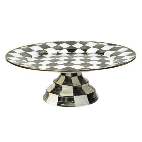 Mackenzie Childs Courtly Check Platter Timeless Martha's Vineyard
