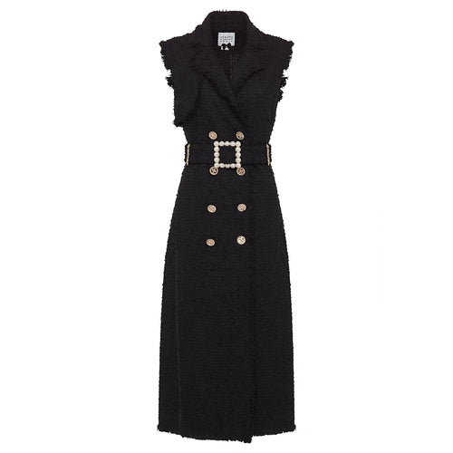 Edward Achour Belted Vest Timeless Martha's Vineyard